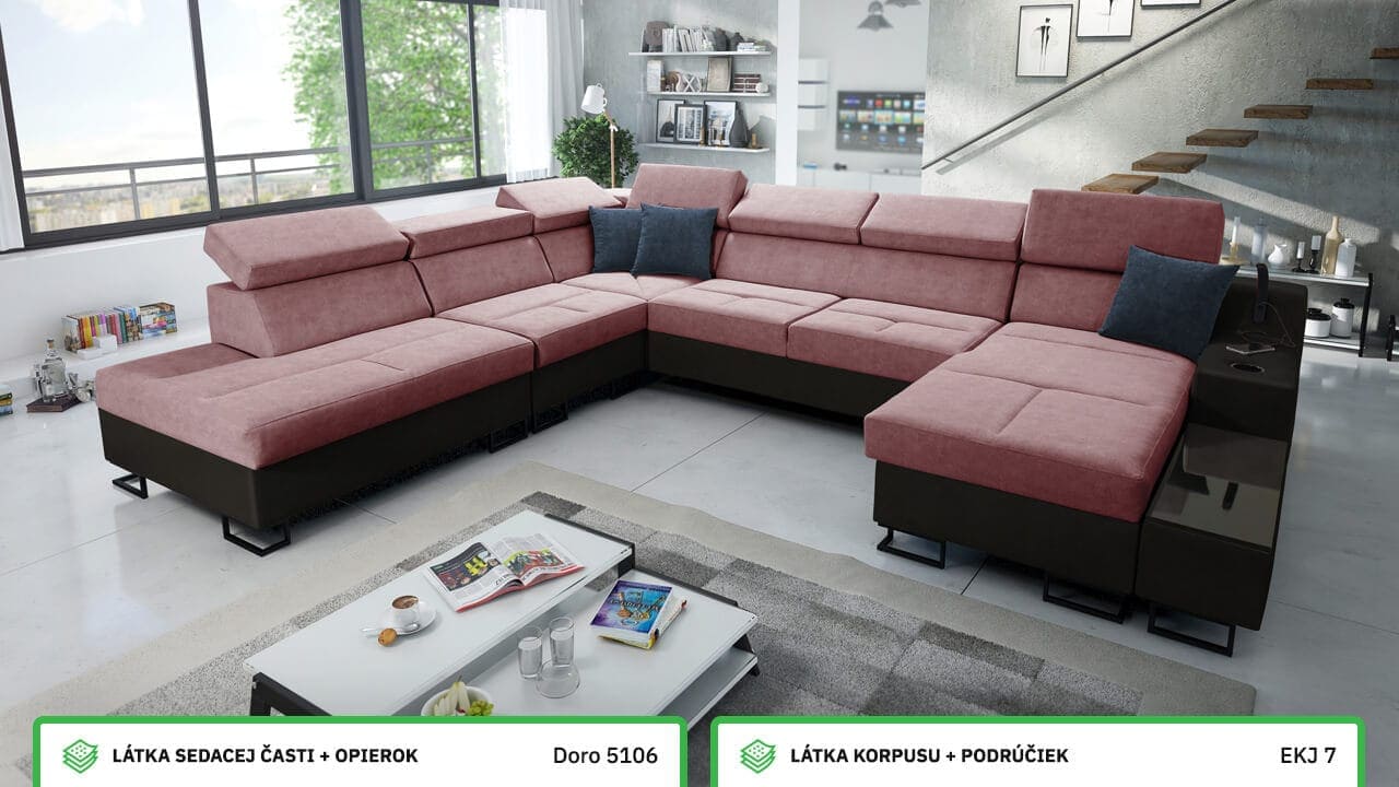 Sedačka Alicanto X farebné prevedenie