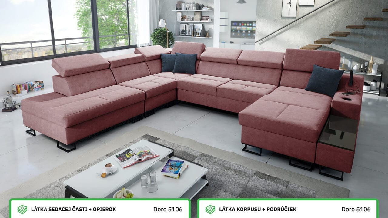 Sedačka Alicanto X farebné prevedenie