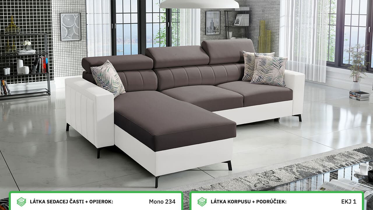 Rohová sedačka Balticco I maxi Farebné prevedenie