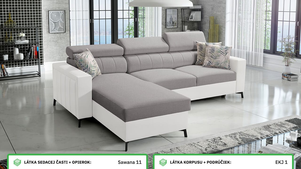 Rohová sedačka Balticco I maxi Farebné prevedenie