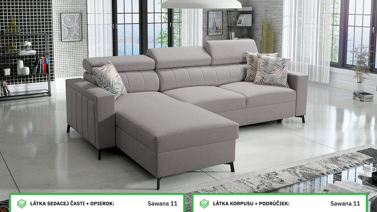 Rohová sedačka Balticco I maxi Farebné prevedenie