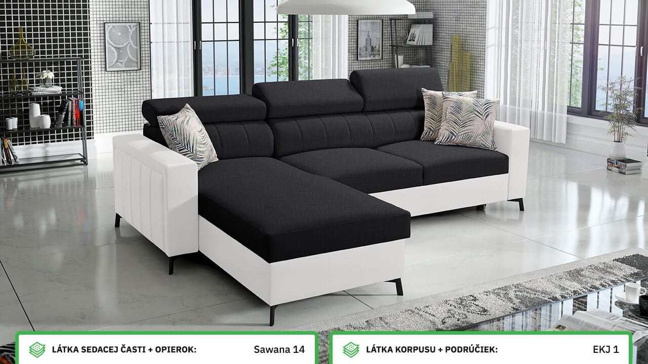 Rohová sedačka Balticco I maxi Farebné prevedenie