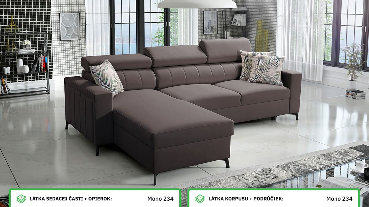 Rohová sedačka Balticco I maxi Farebné prevedenie