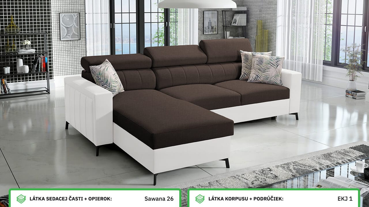 Rohová sedačka Balticco I maxi Farebné prevedenie