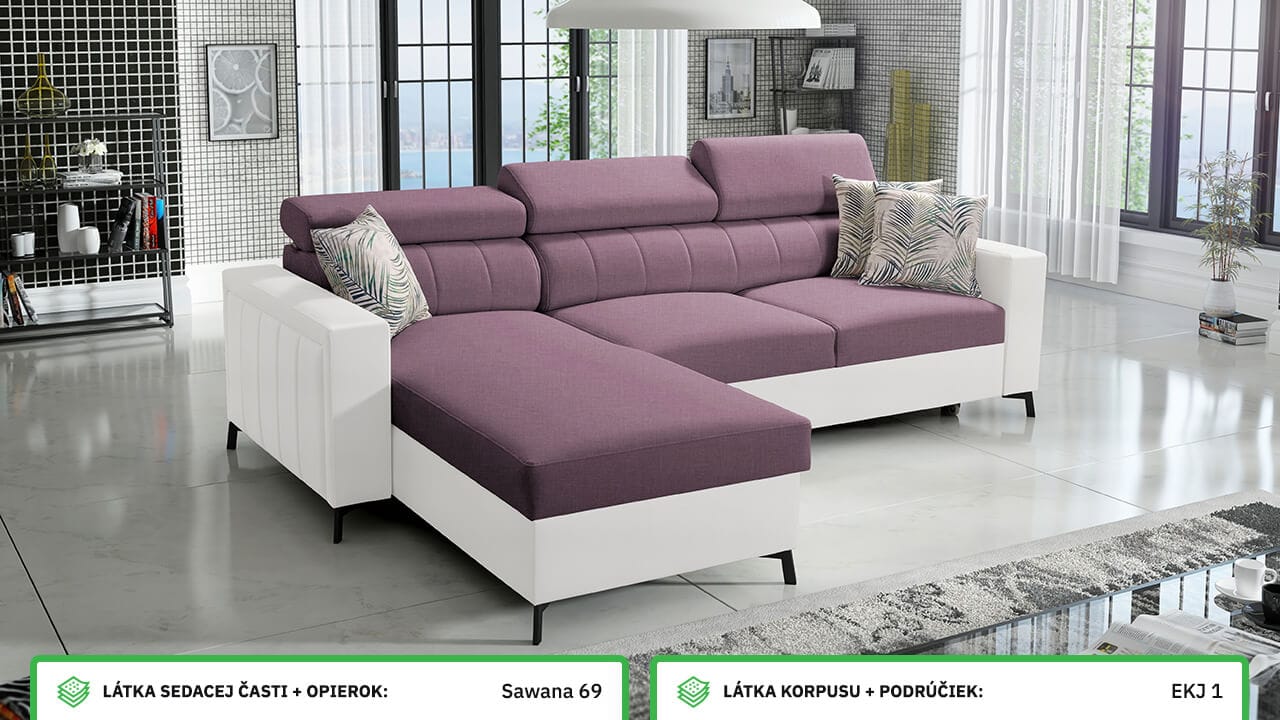 Rohová sedačka Balticco I maxi Farebné prevedenie