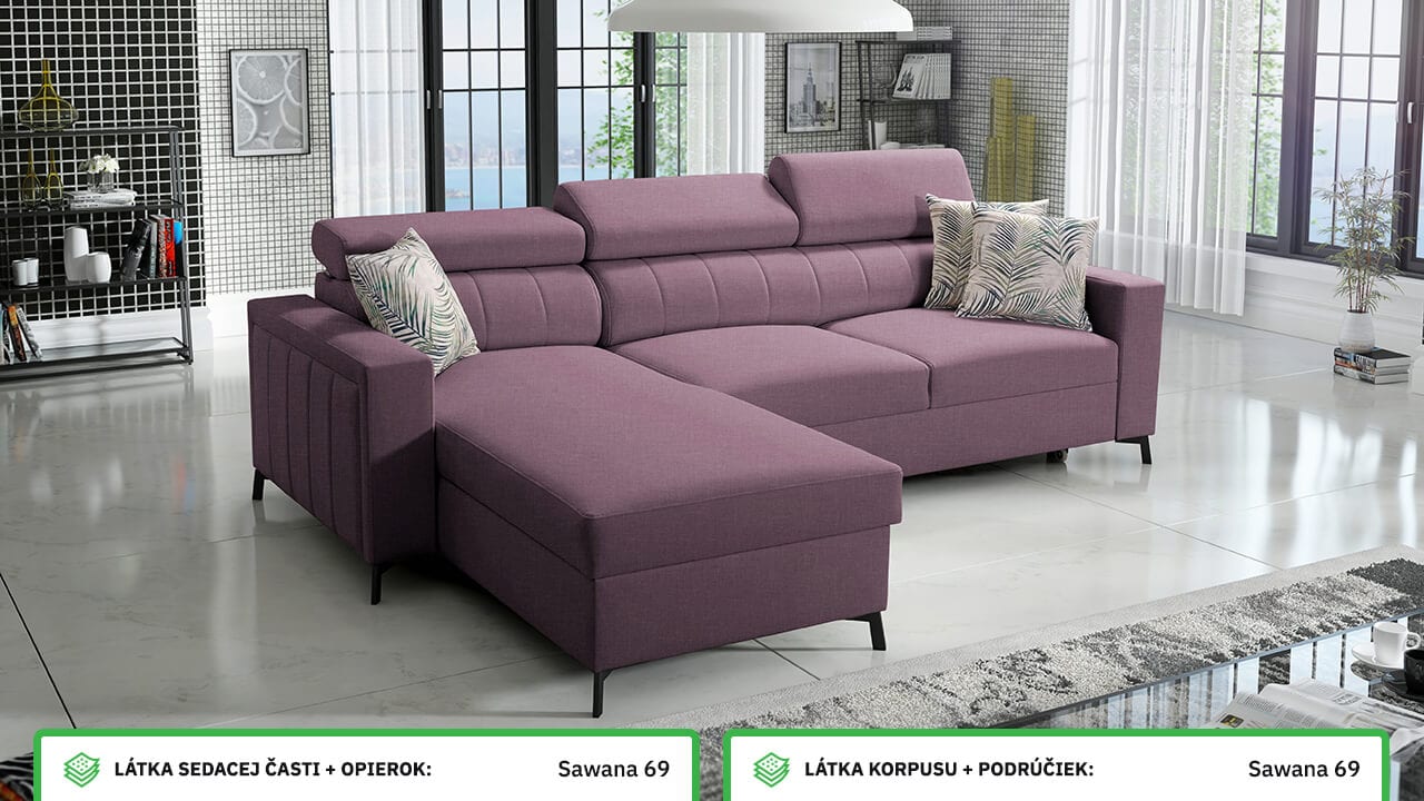 Rohová sedačka Balticco I maxi Farebné prevedenie