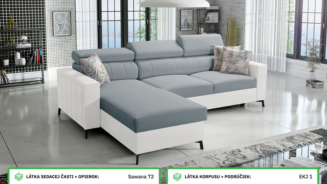 Rohová sedačka Balticco I maxi Farebné prevedenie