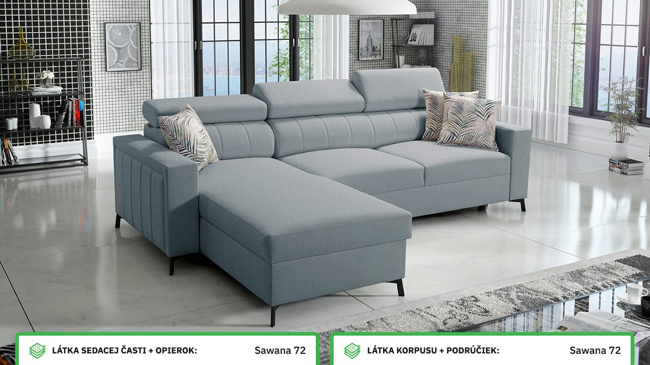 Rohová sedačka Balticco I maxi Farebné prevedenie