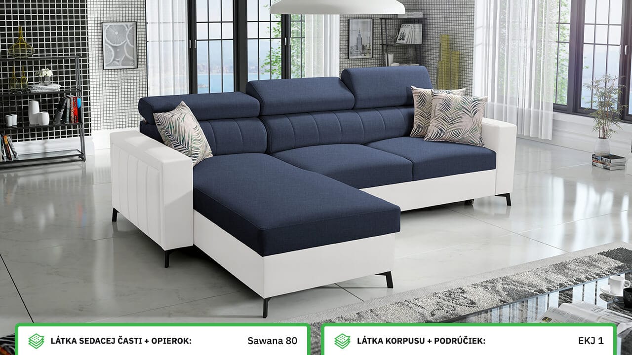 Rohová sedačka Balticco I maxi Farebné prevedenie