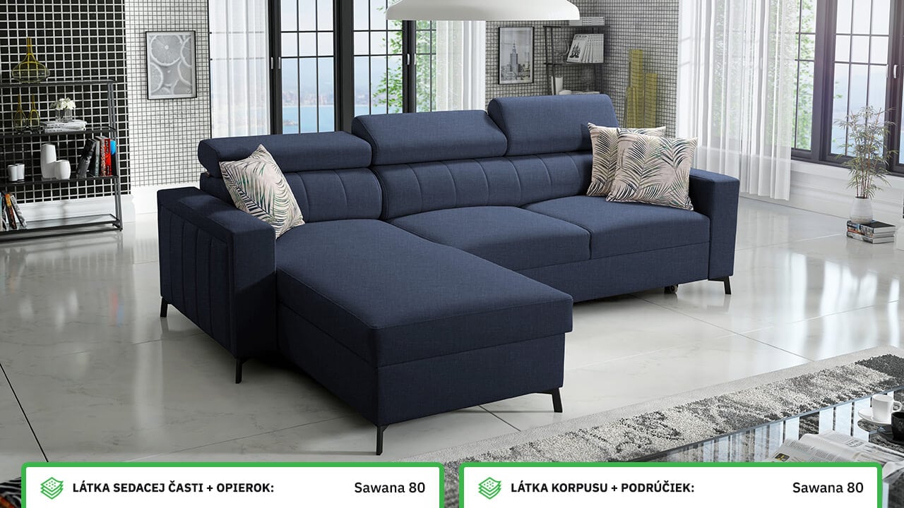 Rohová sedačka Balticco I maxi Farebné prevedenie