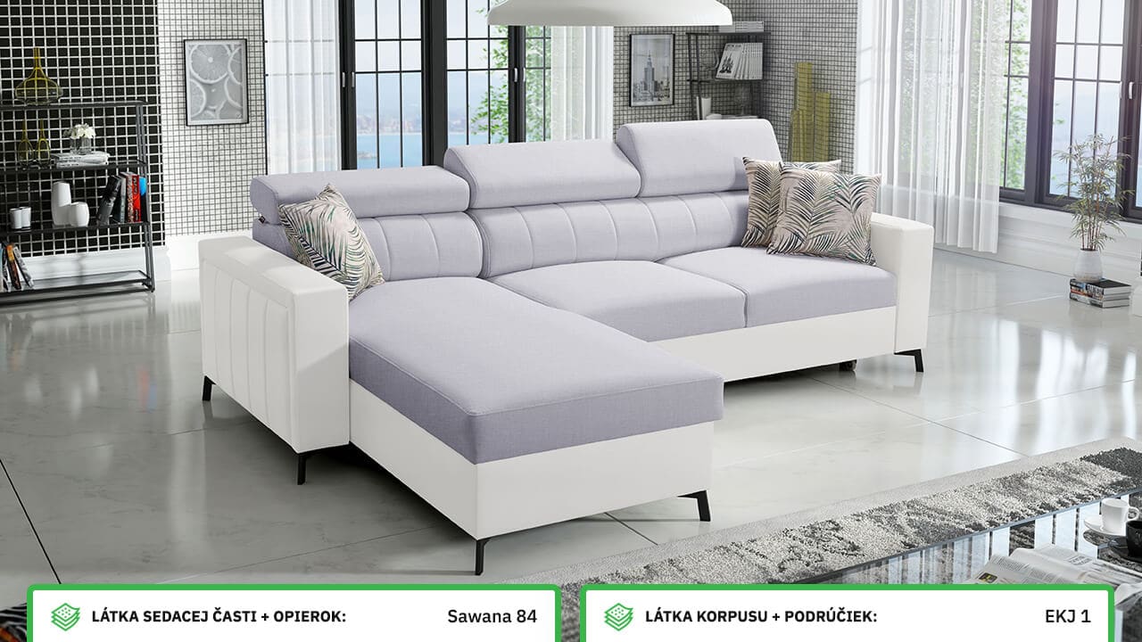 Rohová sedačka Balticco I maxi Farebné prevedenie