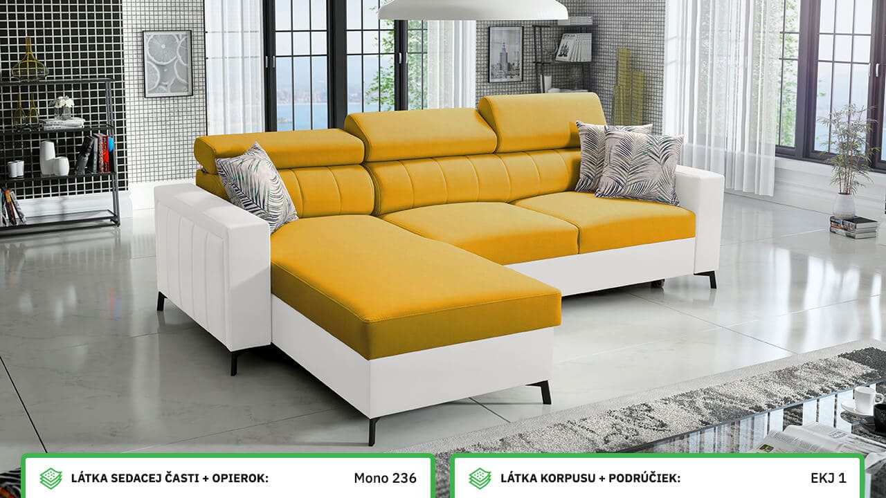 Rohová sedačka Balticco I maxi Farebné prevedenie