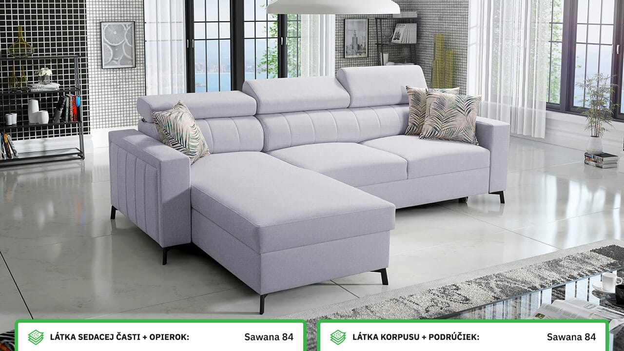 Rohová sedačka Balticco I maxi Farebné prevedenie