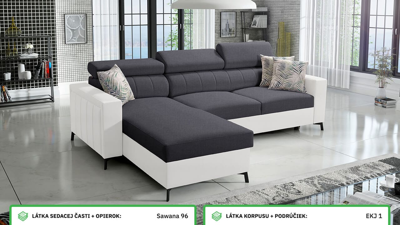 Rohová sedačka Balticco I maxi Farebné prevedenie