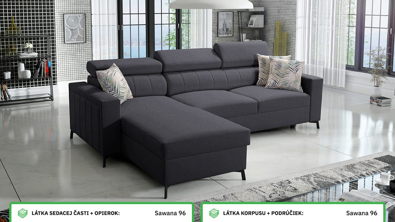 Rohová sedačka Balticco I maxi Farebné prevedenie