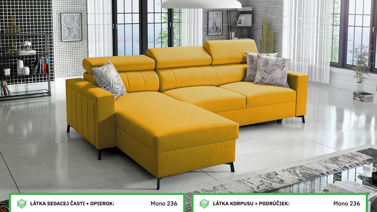 Rohová sedačka Balticco I maxi Farebné prevedenie