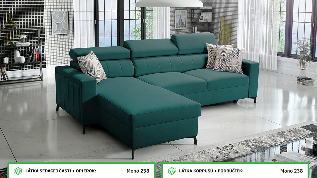 Rohová sedačka Balticco I maxi Farebné prevedenie