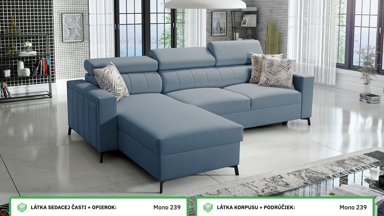 Rohová sedačka Balticco I maxi Farebné prevedenie