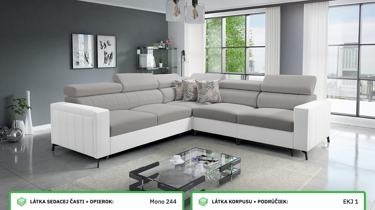 Rohová sedačka Balticco IV Farebné prevedenie