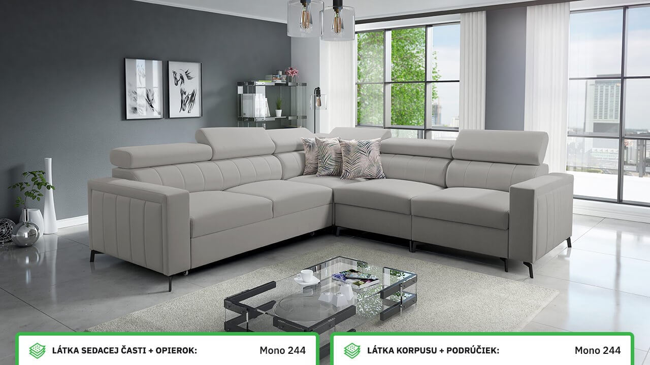 Rohová sedačka Balticco IV Farebné prevedenie