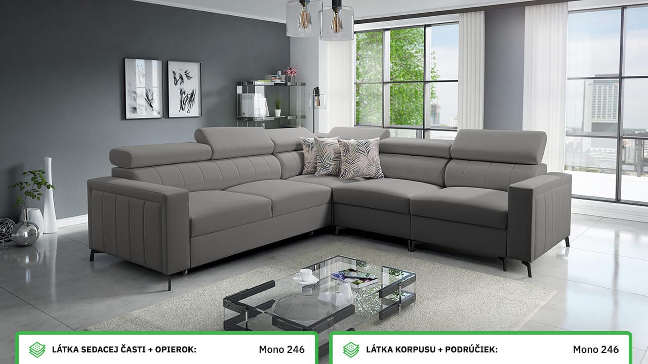 Rohová sedačka Balticco IV Farebné prevedenie