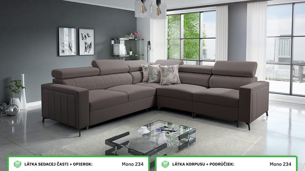 Rohová sedačka Balticco IV Farebné prevedenie