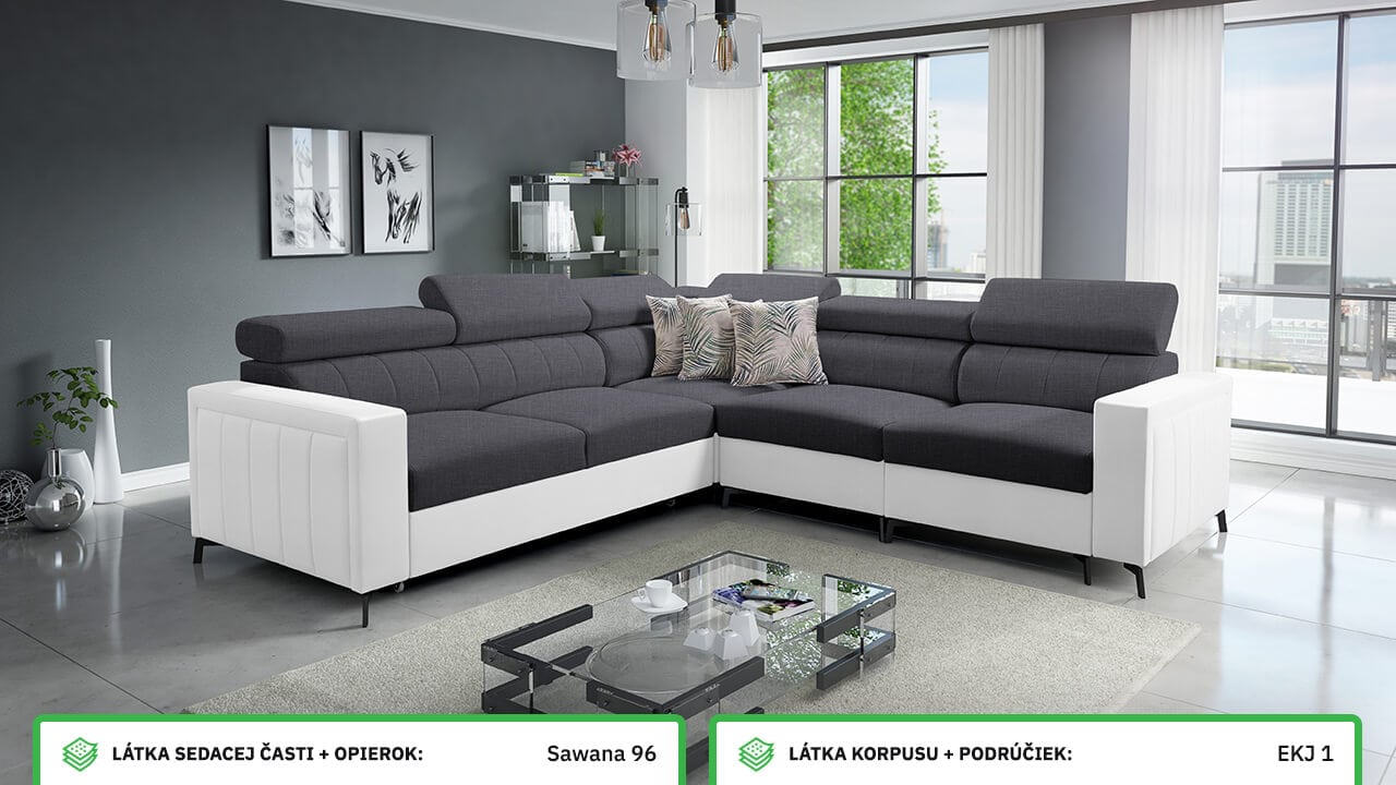 Rohová sedačka Balticco IV Farebné prevedenie