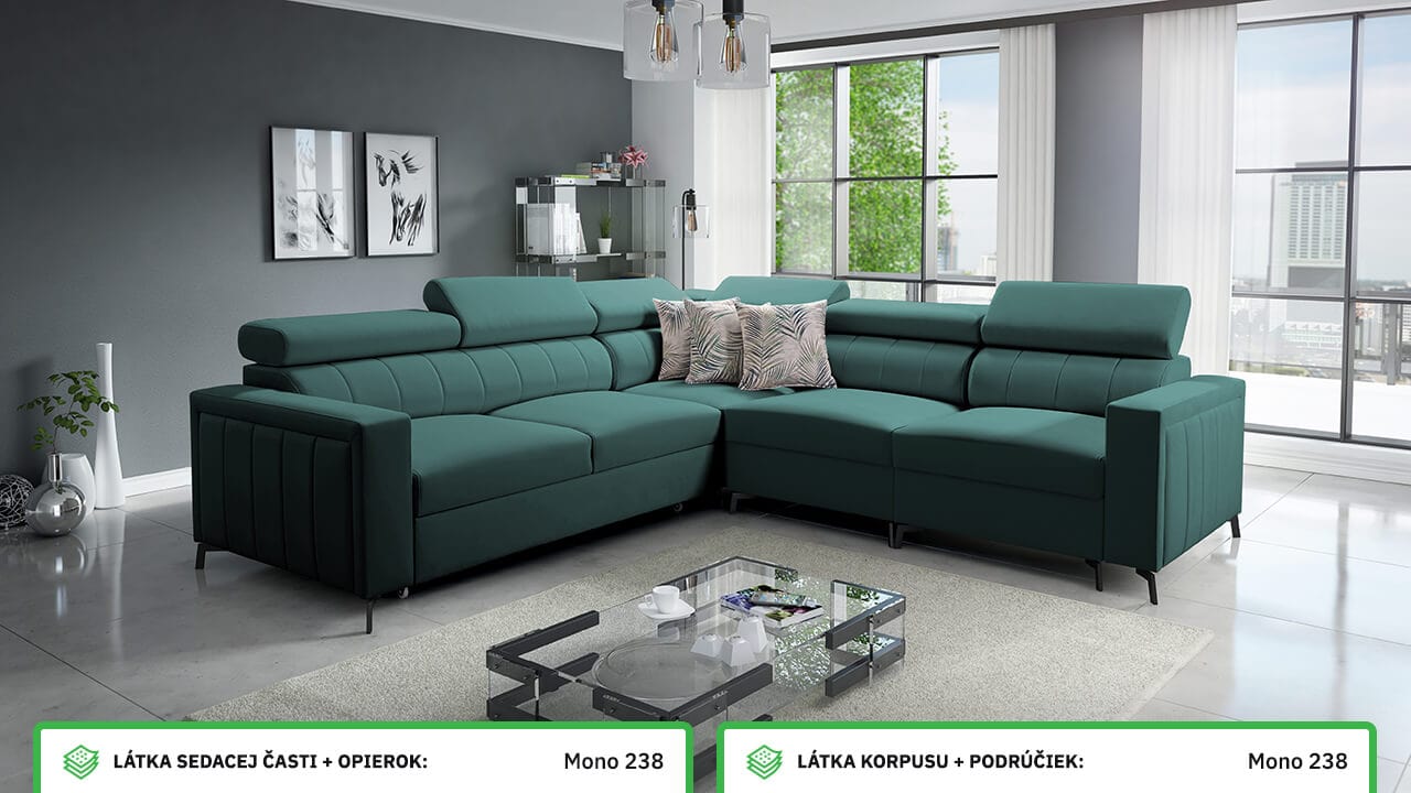 Rohová sedačka Balticco IV Farebné prevedenie