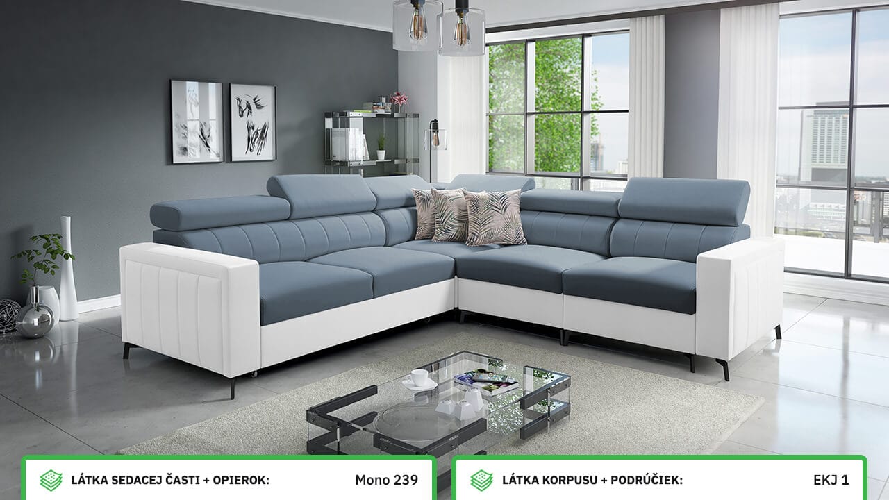 Rohová sedačka Balticco IV Farebné prevedenie