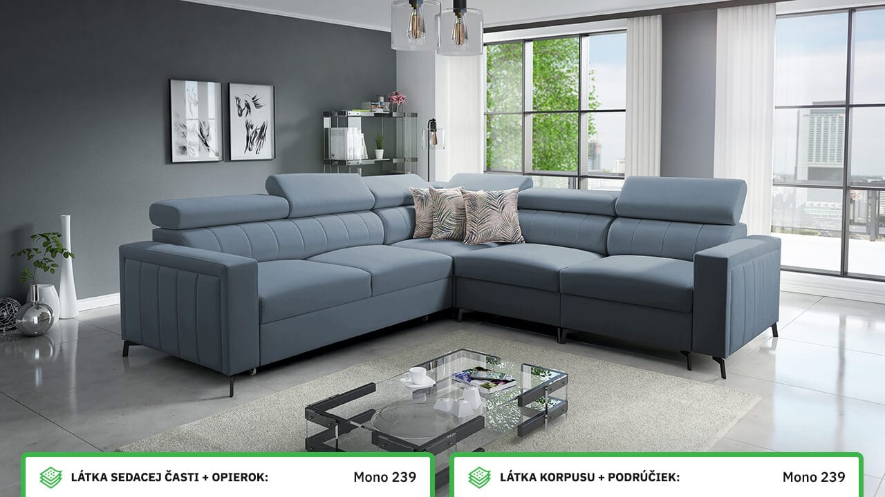 Rohová sedačka Balticco IV Farebné prevedenie