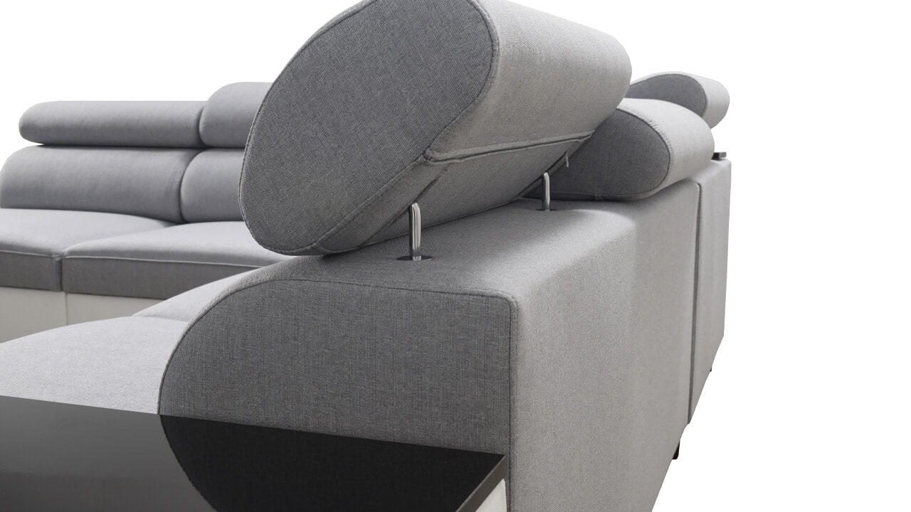 Rohová sedačka Modio IX Detail opierky