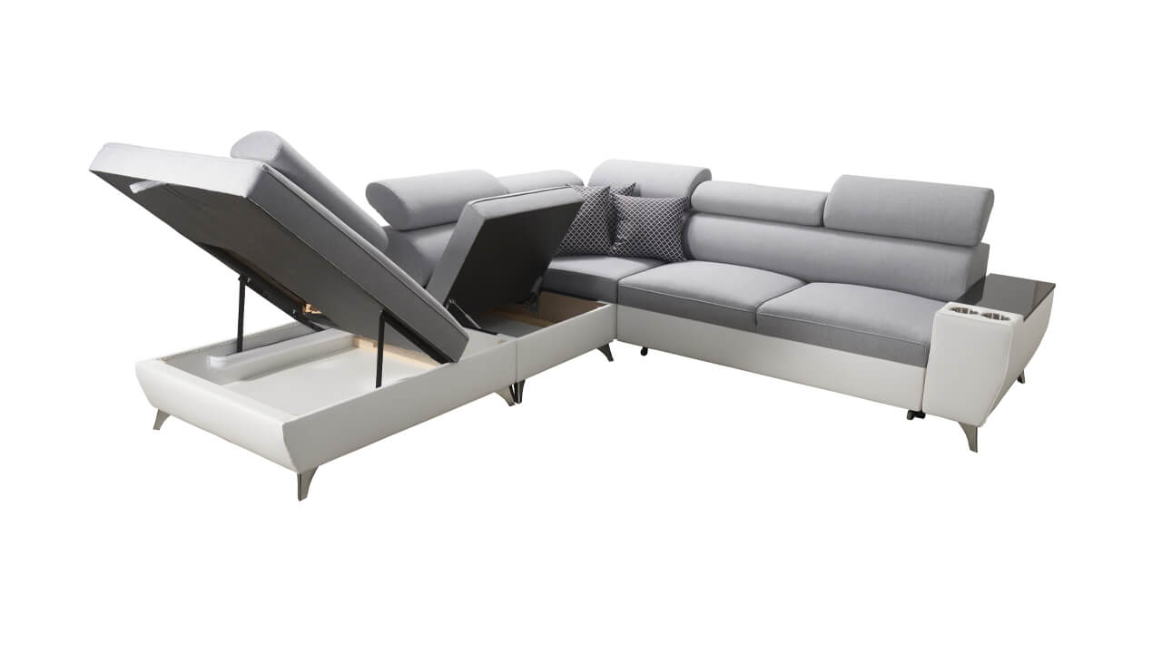 Rohová sedačka Modio IX Úložný priestor