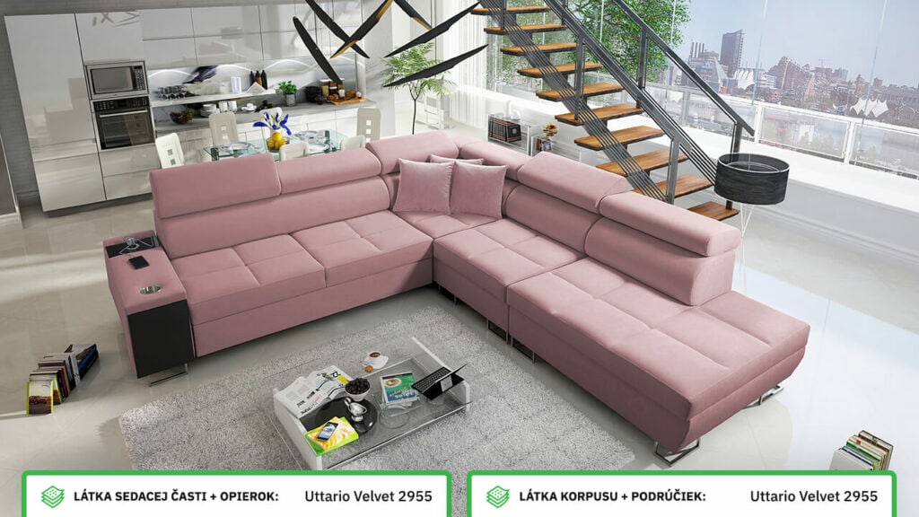 Rohová sedačka Murena IX Farebné prevedenie