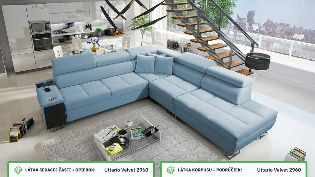 Rohová sedačka Murena IX Farebné prevedenie