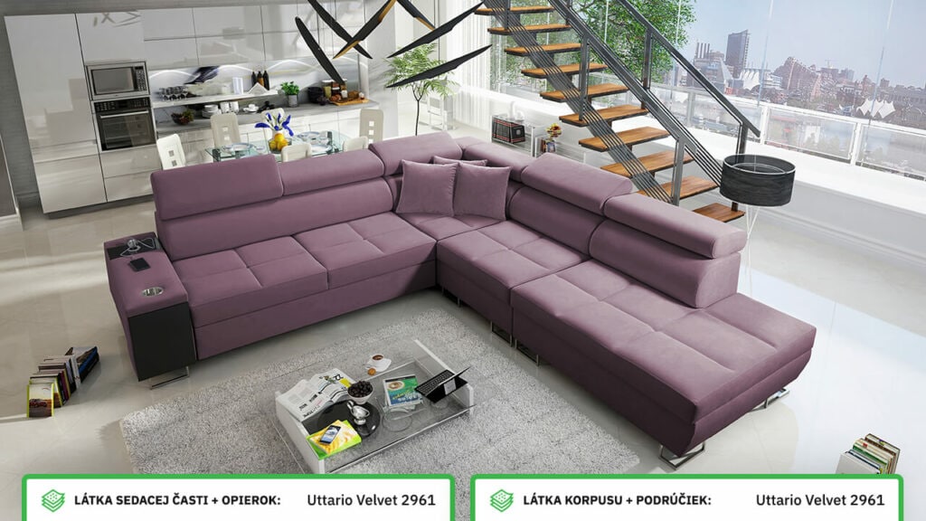 Rohová sedačka Murena IX Farebné prevedenie