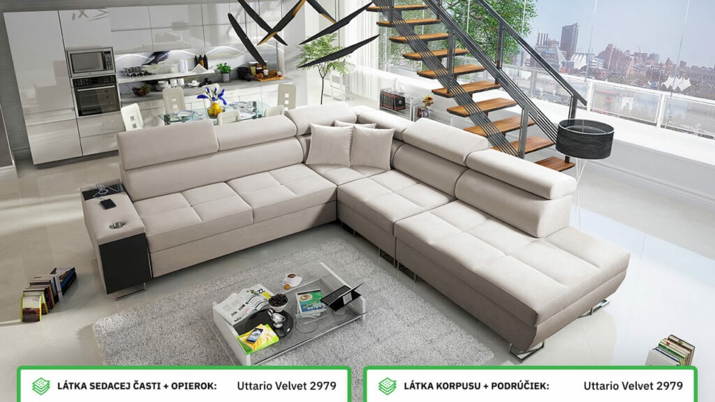 Rohová sedačka Murena IX Farebné prevedenie