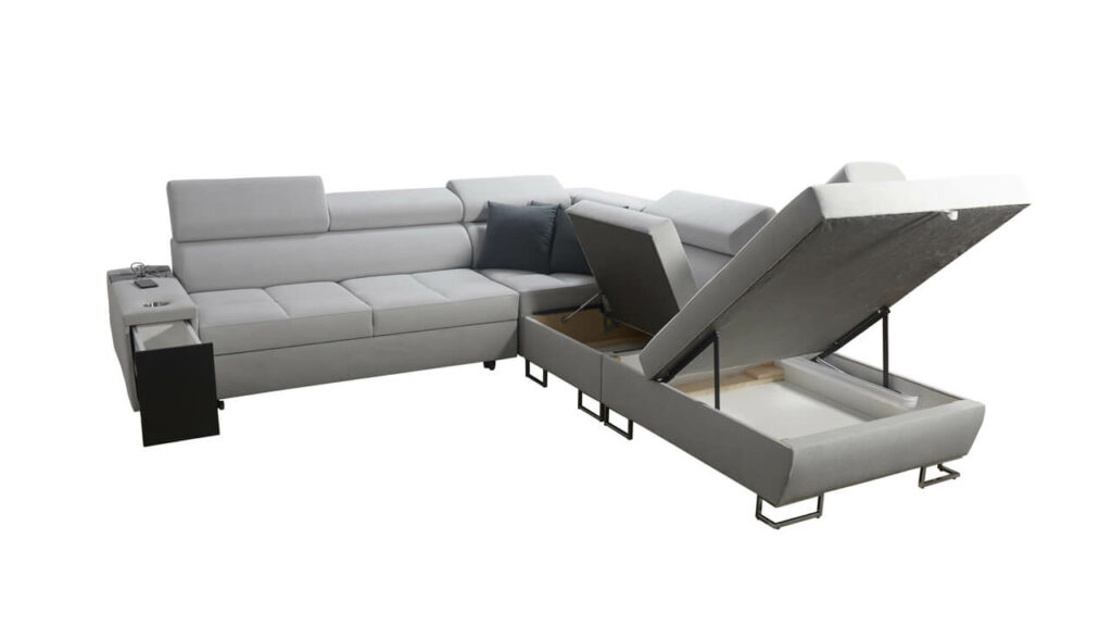 Rohová sedačka Murena IX Úložný priestor
