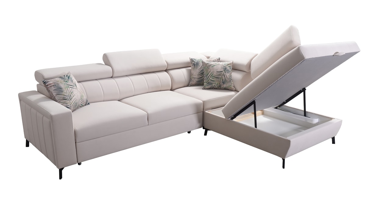 Rohová sedačka Balticco III mini úložný priestor