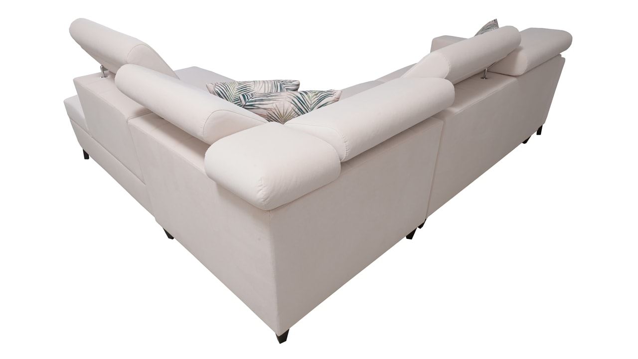 Rohová sedačka Balticco III mini pohľad zozadu