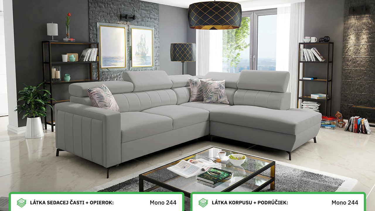 Rohová sedačka Balticco III mini farebné prevedenie