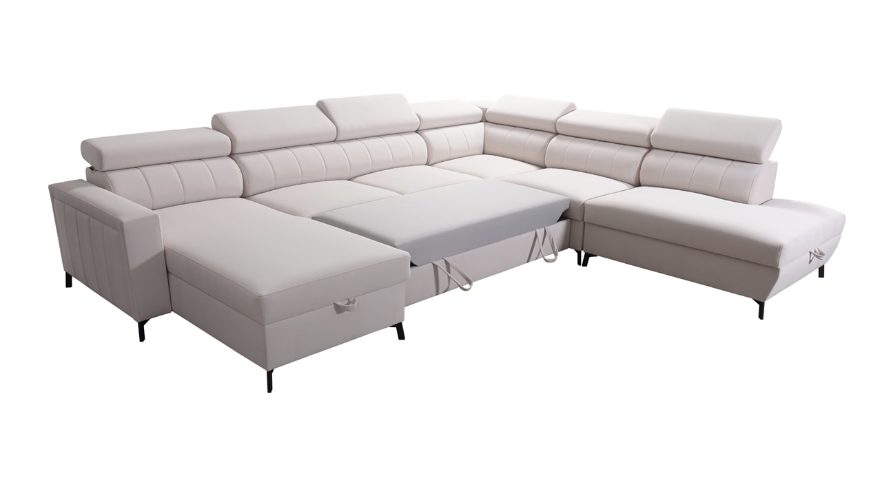 Rohová sedačka Balticco IX rozkladanie