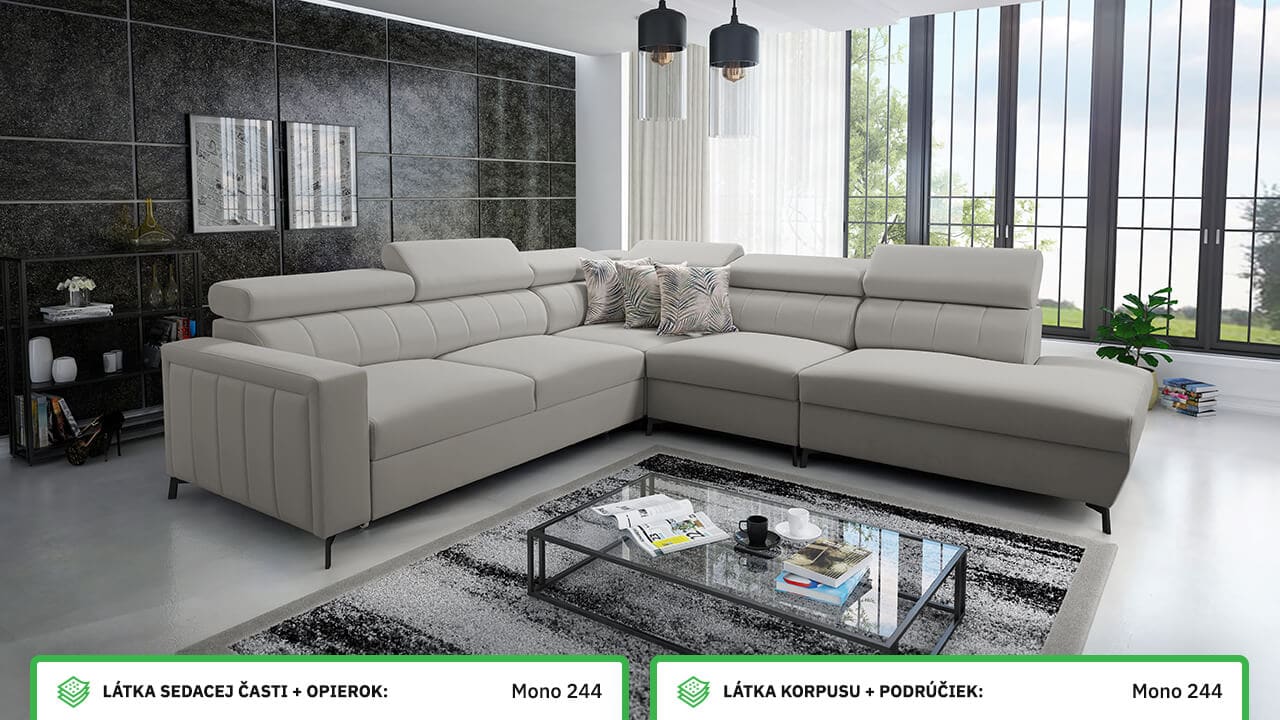 Rohová sedačka Balticco VIII Farebné prevedenie