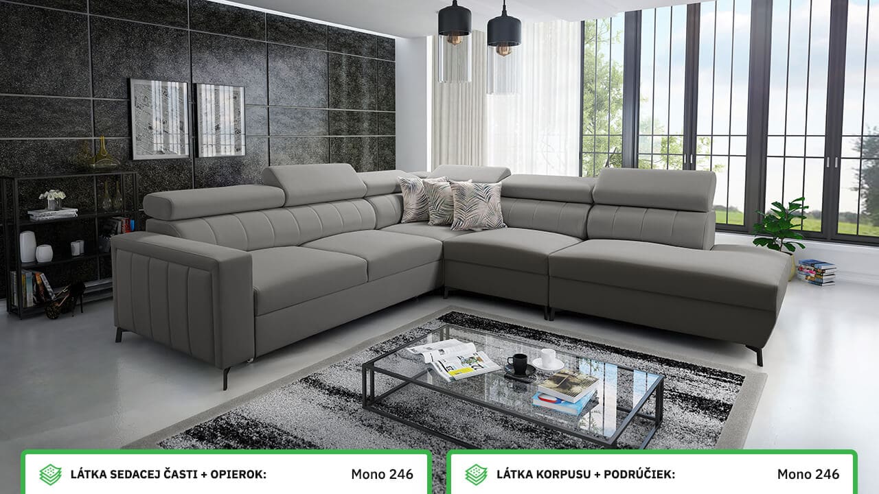 Rohová sedačka Balticco VIII Farebné prevedenie