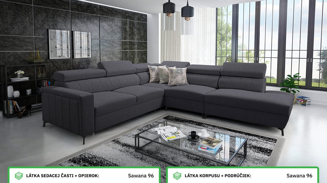 Rohová sedačka Balticco VIII Farebné prevedenie