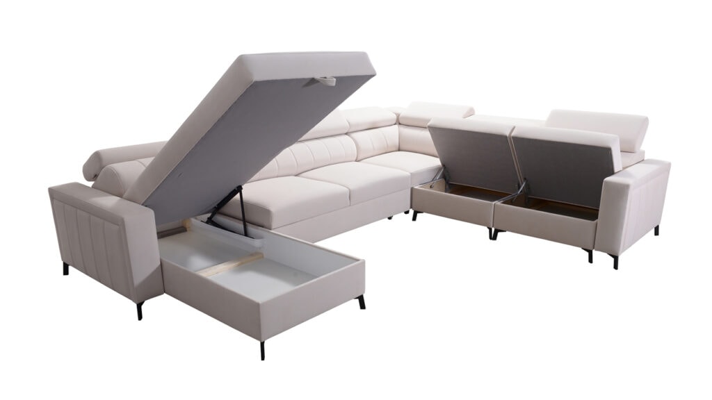 Rohová sedačka Balticco VII úložny priestor
