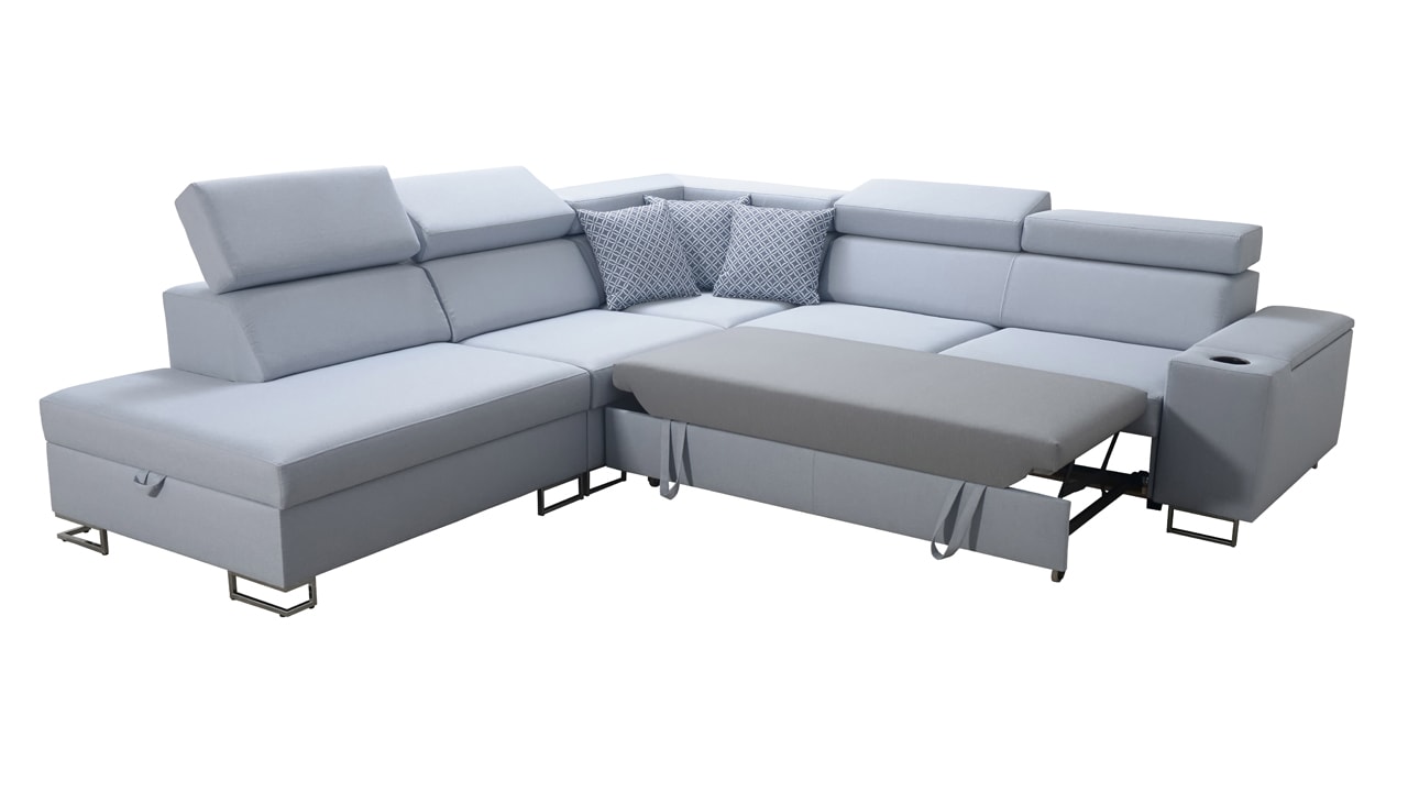 Rohová sedačka SOLVADO IX rozkladanie