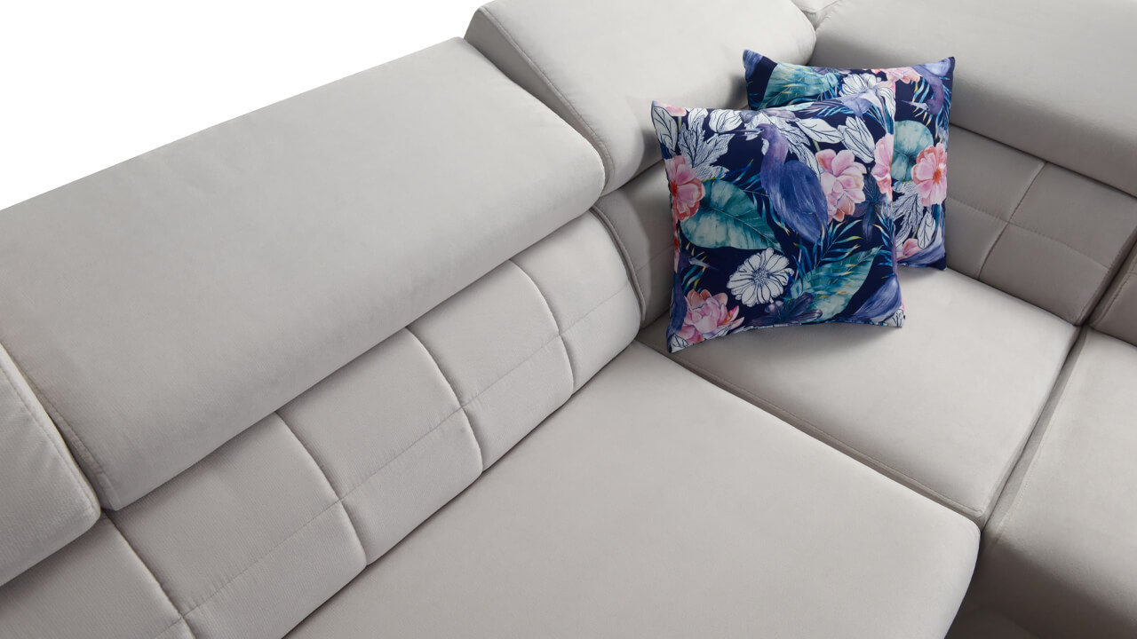 Rohová sedačka GABIO III Detail sedenia