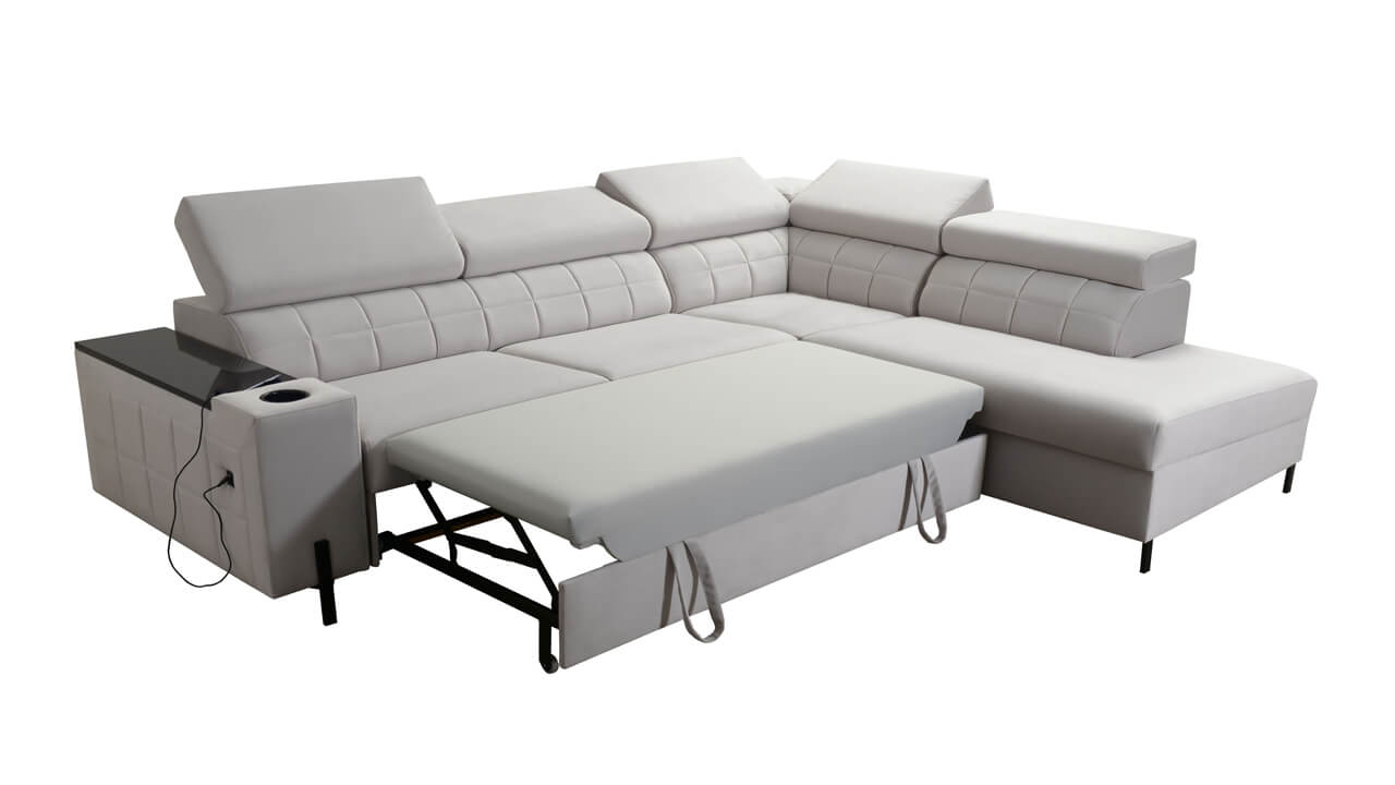 Rohová sedačka GABIO III Rozkladanie