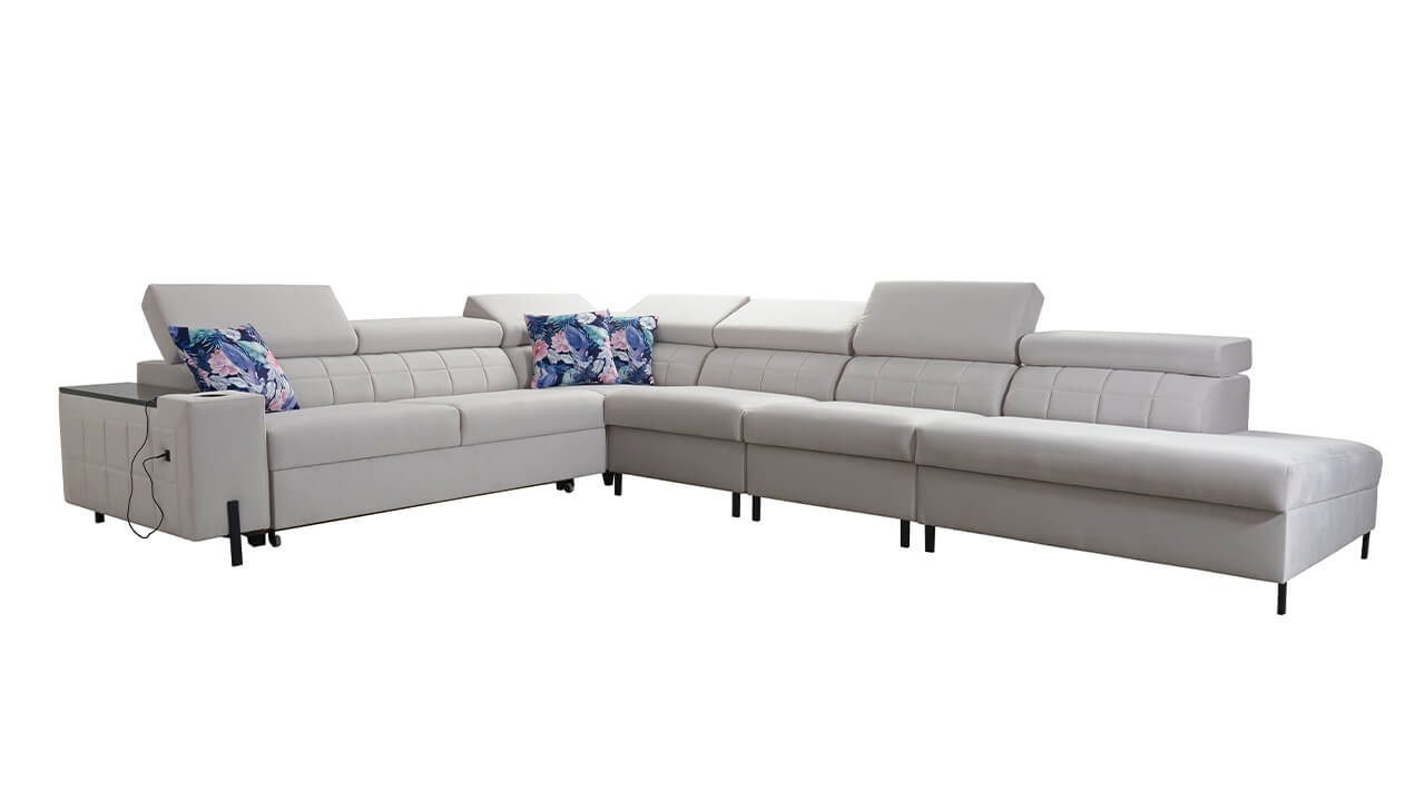 Rohová sedačka GABIO IX Rozkladanie