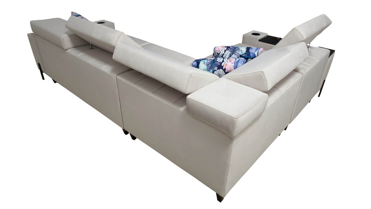 Rohová sedačka GABIIO II Pohľad zozadu